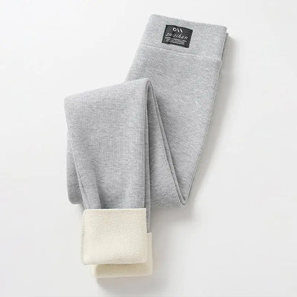 Women's High Waisted Lambswool Fleece Leggings